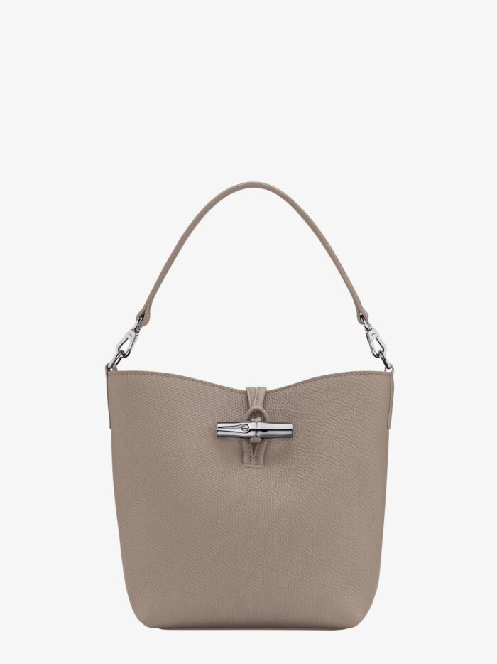 LONGCHAMP PARIS Le Roseau Leather Bucket Bag