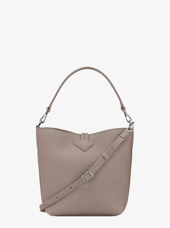 LONGCHAMP PARIS Le Roseau Leather Bucket Bag