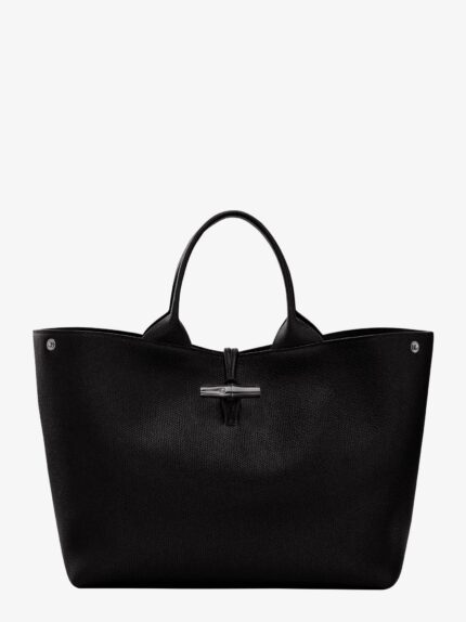 LONGCHAMP PARIS Le Roseau Leather Handbag