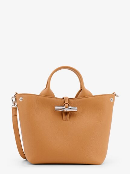 LONGCHAMP PARIS Le Roseau Leather Shoulder Bag