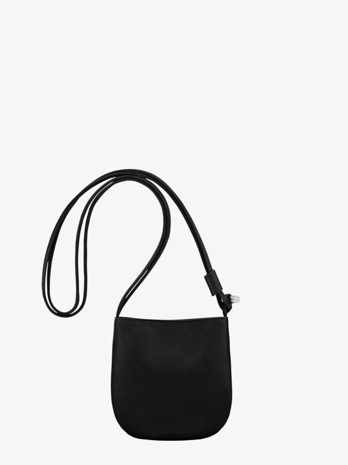 LONGCHAMP PARIS Le Roseau Leather Shoulder Bag