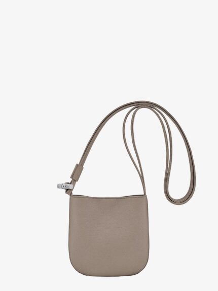 LONGCHAMP PARIS Le Roseau Leather Shoulder Bag