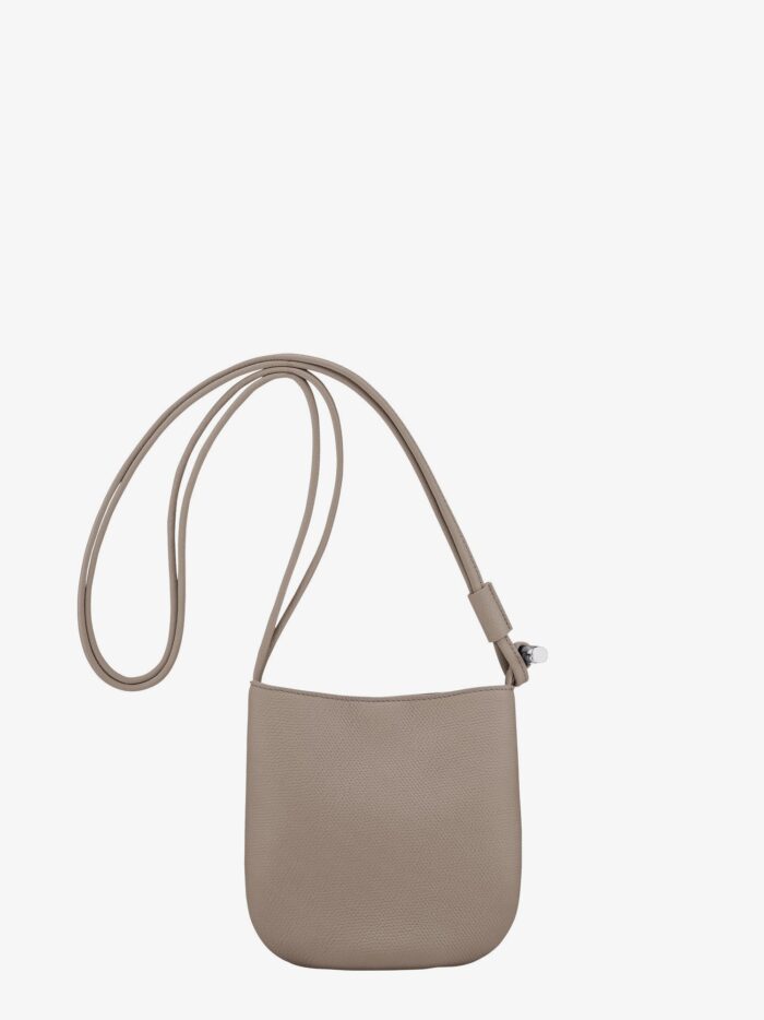 LONGCHAMP PARIS Le Roseau Leather Shoulder Bag