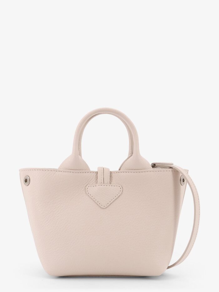 LONGCHAMP PARIS Le Roseau Leather Shoulder Bag
