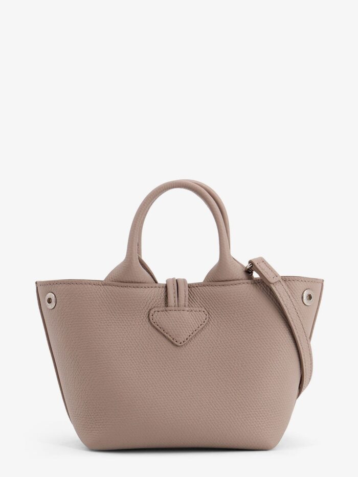 LONGCHAMP PARIS Le Roseau Leather Shoulder Bag