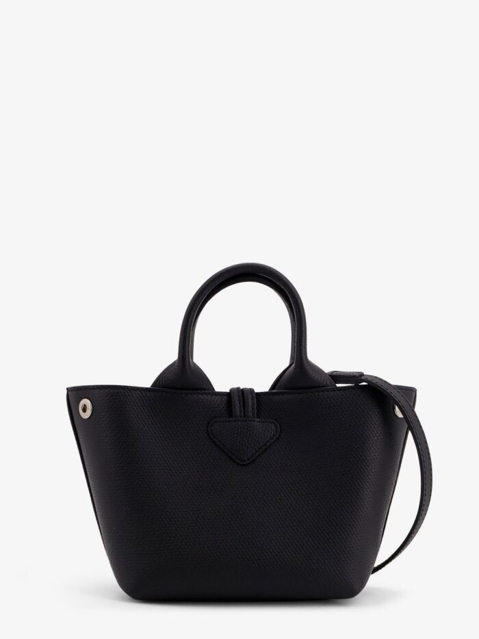 LONGCHAMP PARIS Le Roseau Leather Shoulder Bag