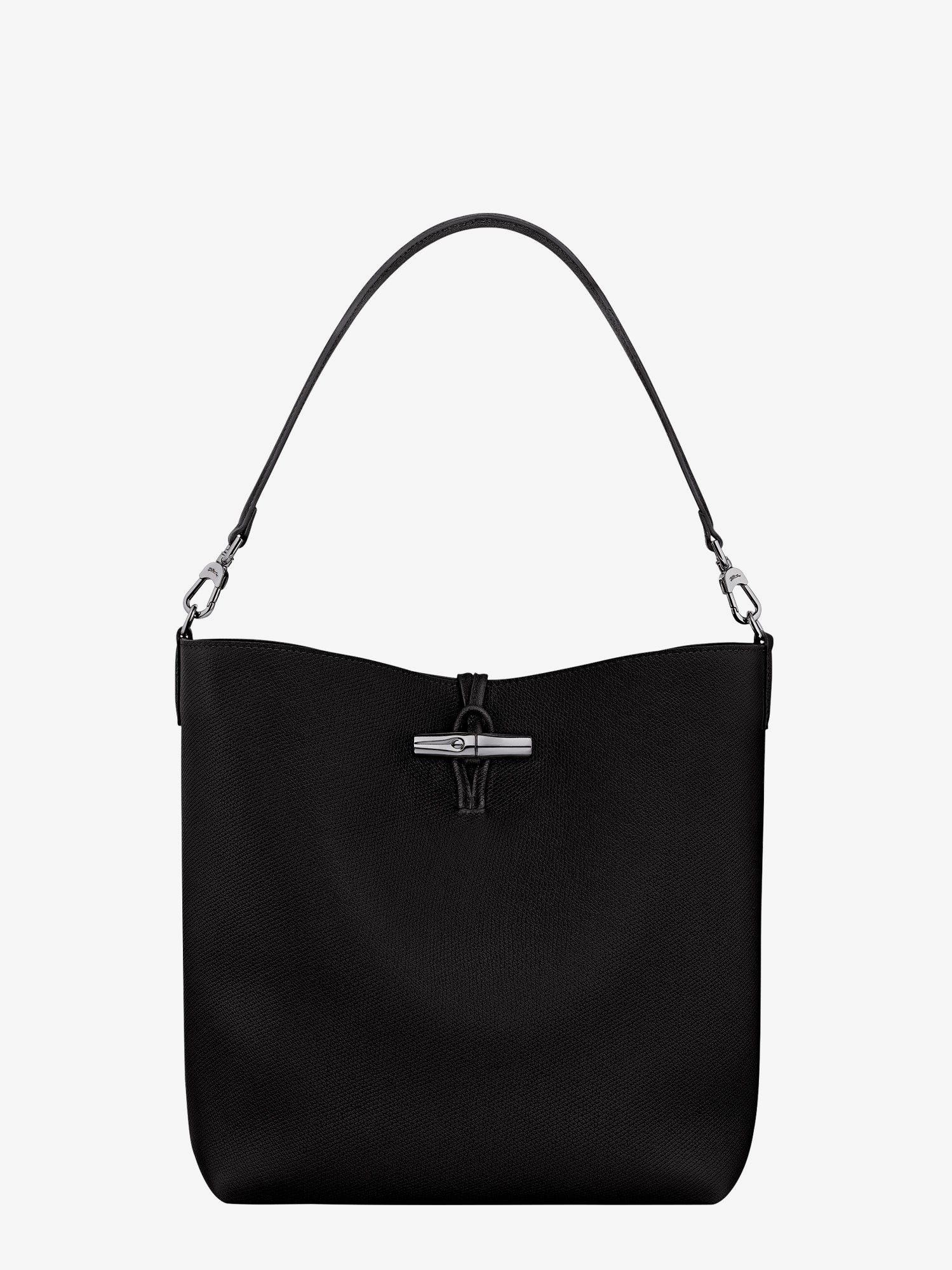 LONGCHAMP PARIS Le Roseau M Leather Bucket Bag