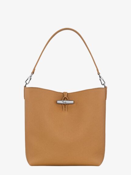 LONGCHAMP PARIS Le Roseau M Leather Bucket Bag