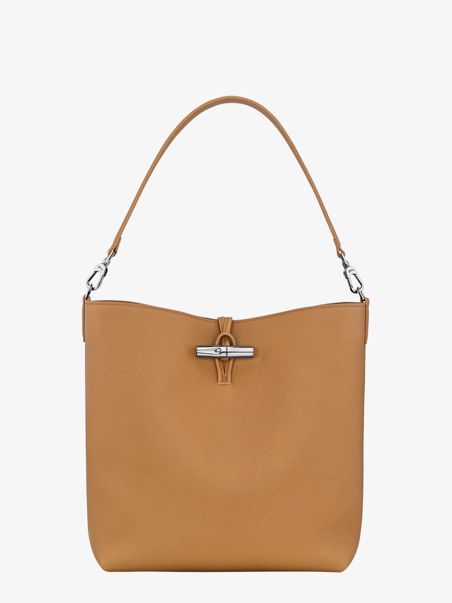 LONGCHAMP PARIS Le Roseau M Leather Bucket Bag