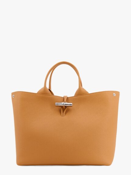 LONGCHAMP PARIS Le Roseau Textured Leather Handbag