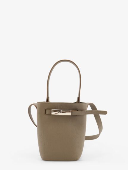 LONGCHAMP PARIS Le Smart Leather Bucket Bag