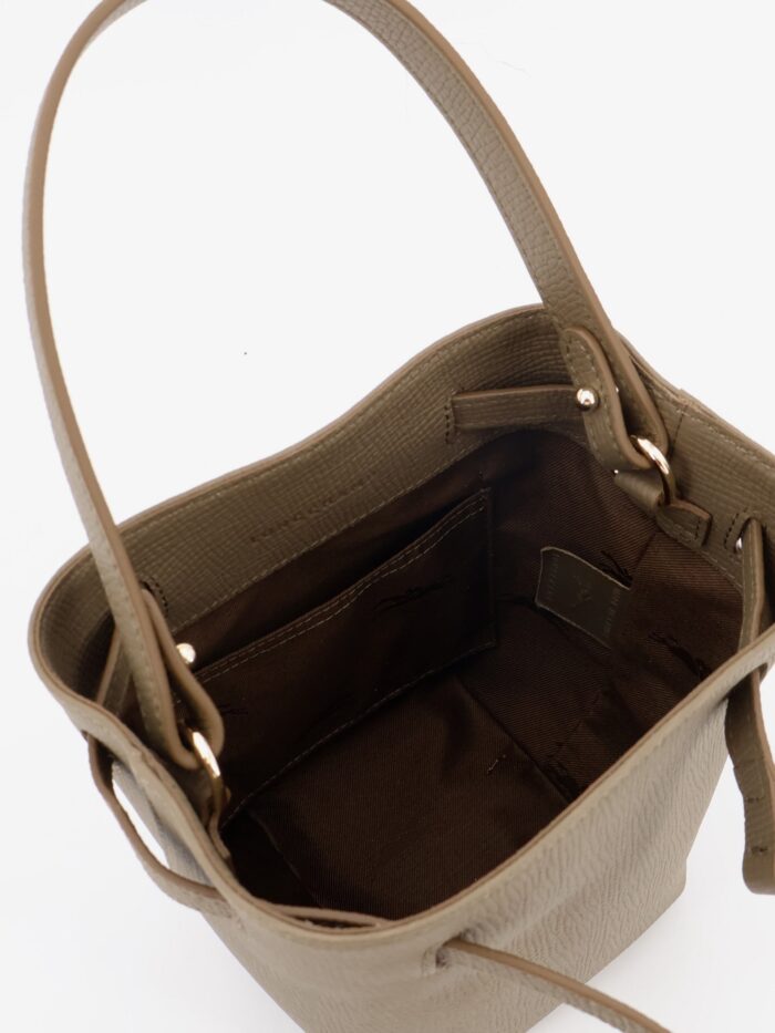 LONGCHAMP PARIS Le Smart Leather Bucket Bag