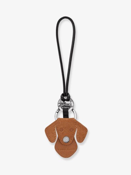 LONGCHAMP PARIS Leather Llaveros Keychain