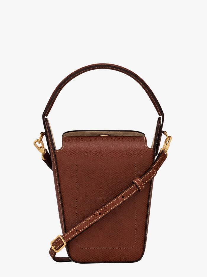 LONGCHAMP PARIS Popcorn Epure Leather Shoulder Bag