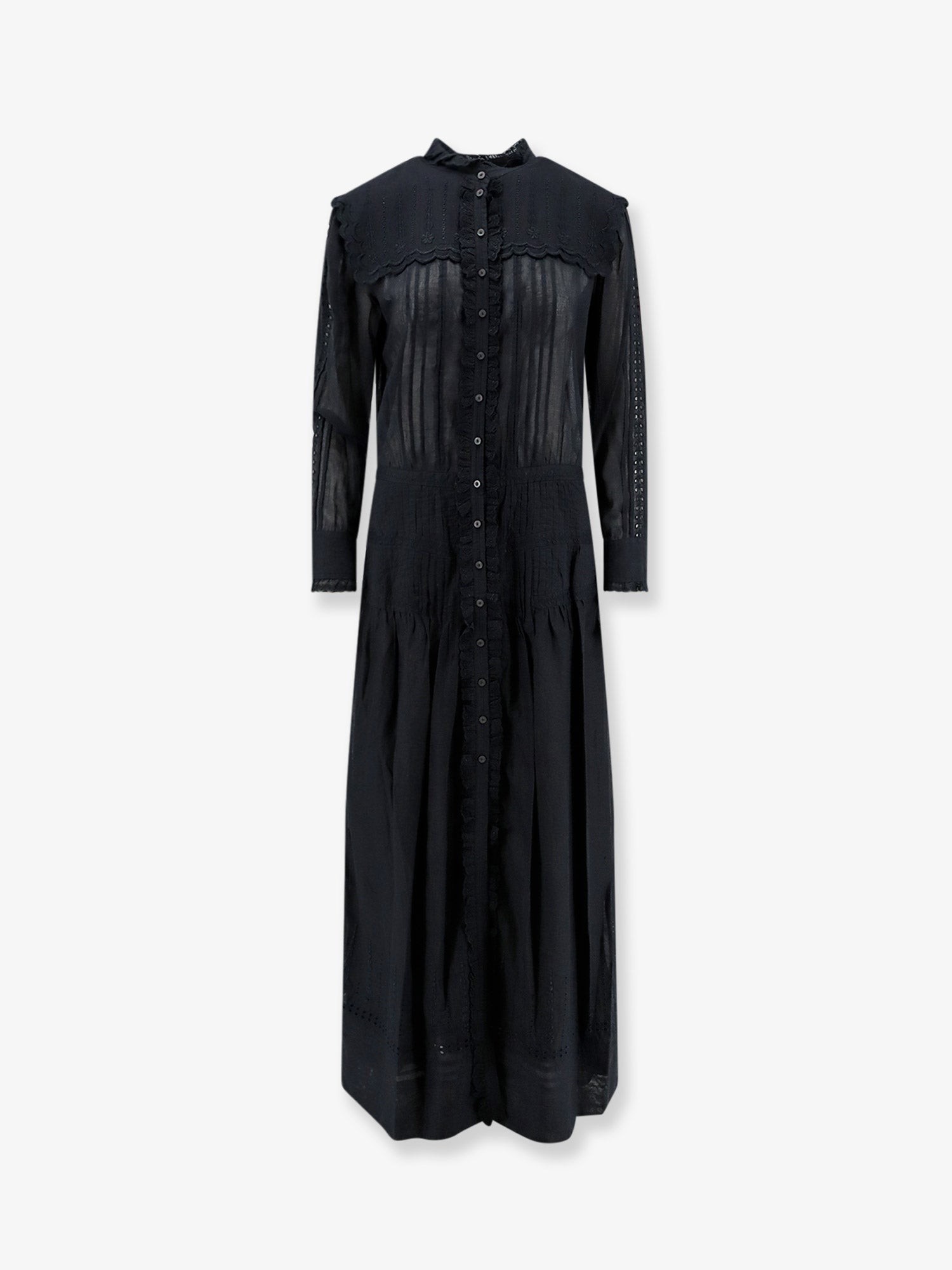 MARANT ETOILE Lonie Cotton Chemisier Dress