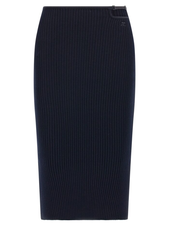 courreges 'loop rib knit' skirt COURREGES 'Loop Rib Knit' Skirt