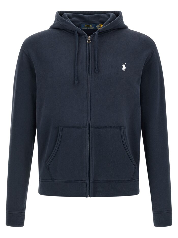 polo ralph lauren loopback cotton hoodie Polo Ralph Lauren Loopback Cotton Hoodie
