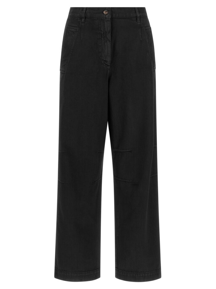 dries van noten loose cotton trousers Dries Van Noten Loose Cotton Trousers