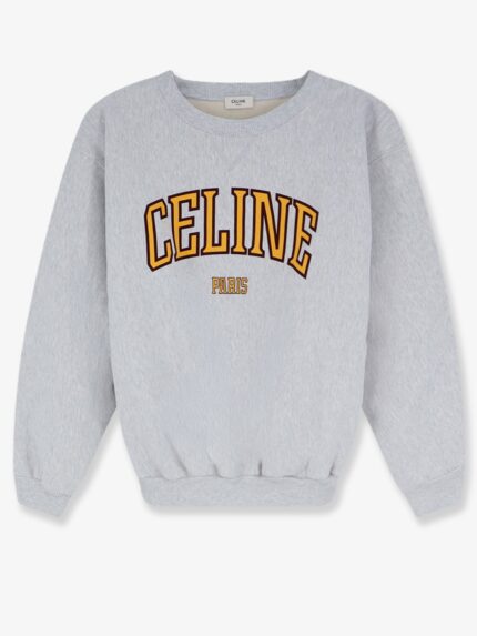 Celine Loose Fit Cotton Sweatshirt