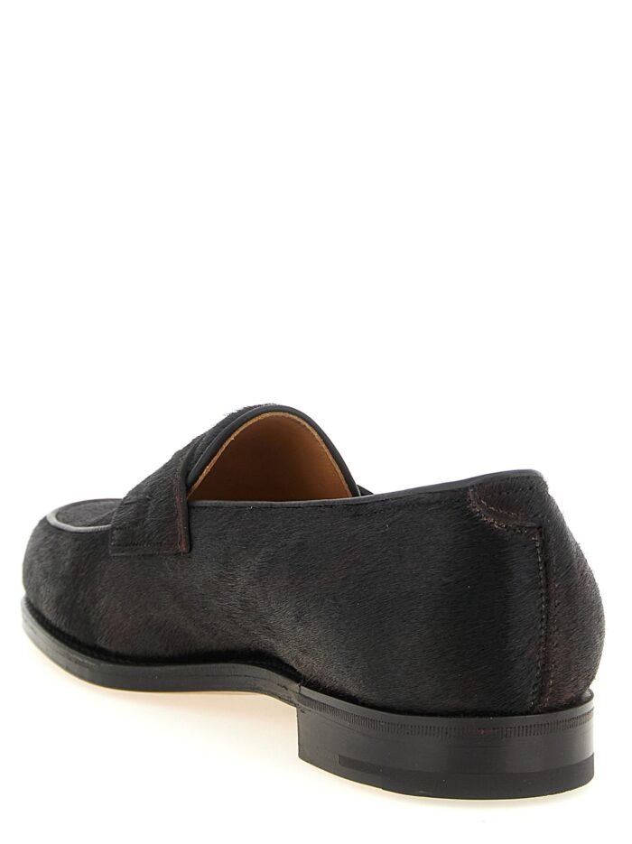 JOHN LOBB 'Lopez Bristle Hide' Loafers