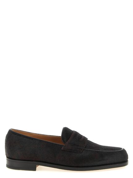 JOHN LOBB 'Lopez Bristle Hide' Loafers