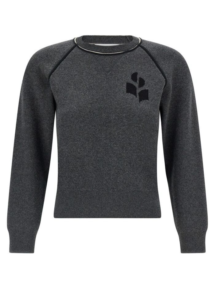 marant etoile 'loriby' knit sweatshirt MARANT ETOILE 'Loriby' Knit Sweatshirt