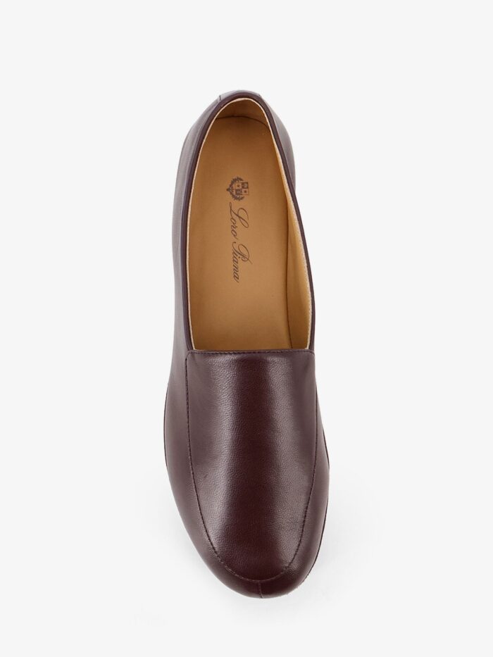 LORO PIANA Anton Walk Leather Loafers