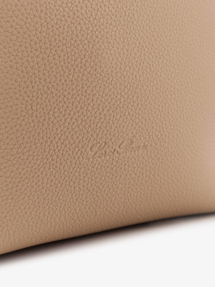 LORO PIANA Bale Small Leather Bucket Bag