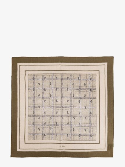 LORO PIANA Boteh Cashmere And Silk Foulard
