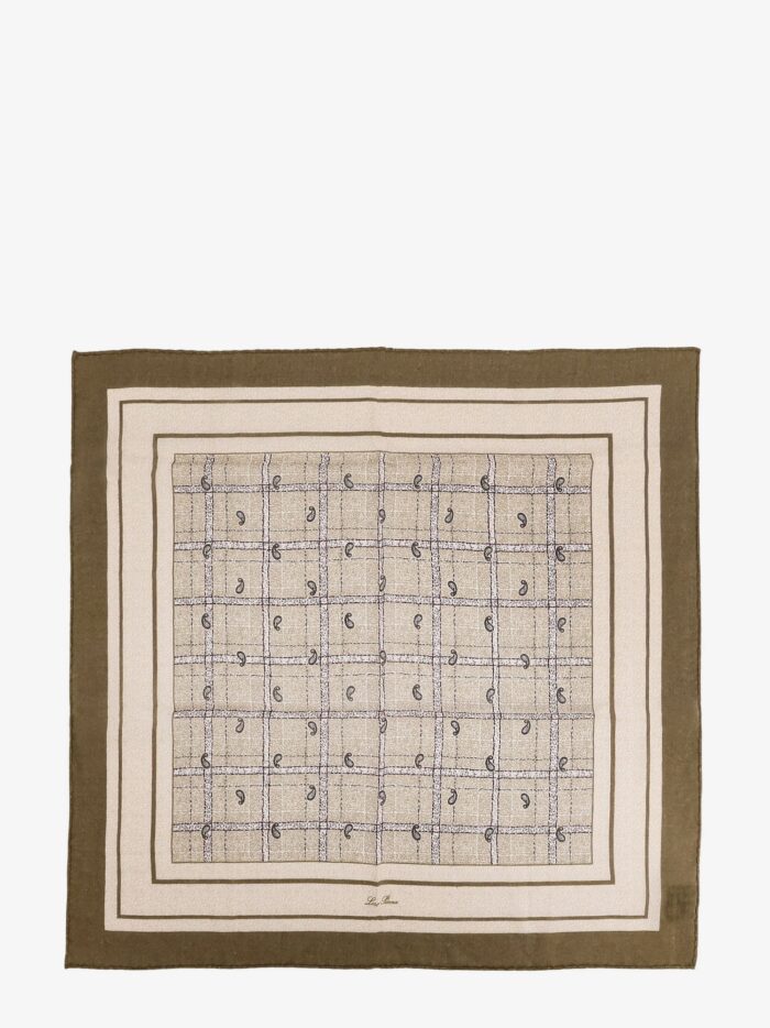 LORO PIANA Boteh Cashmere And Silk Foulard