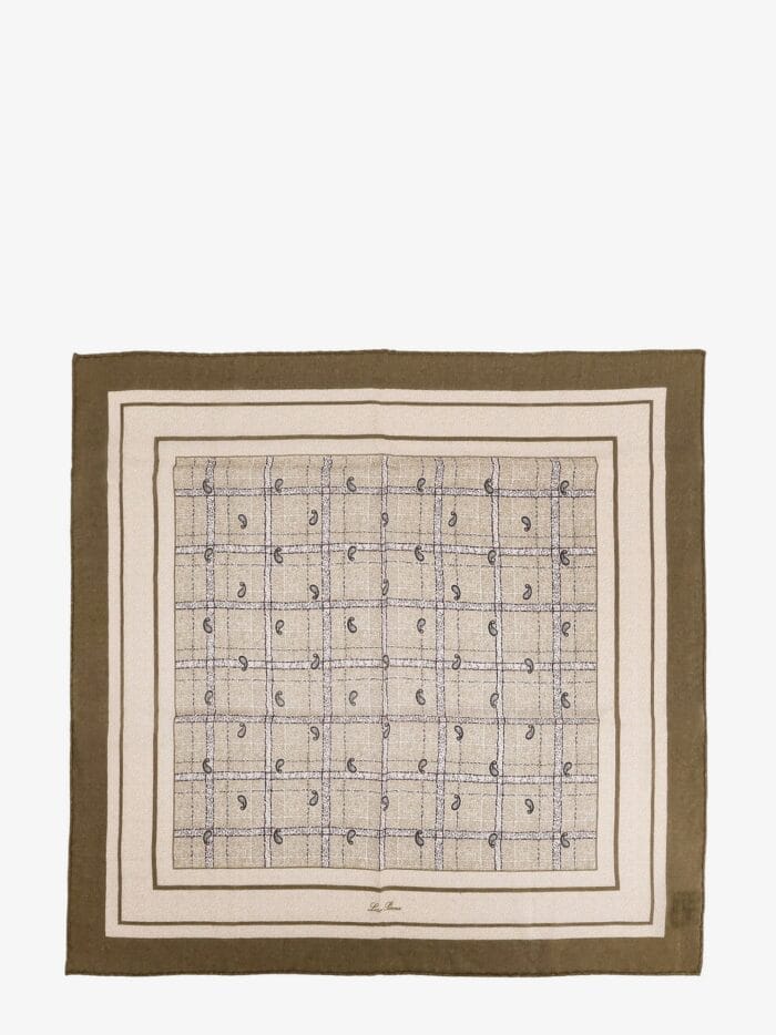 LORO PIANA Boteh Cashmere And Silk Foulard