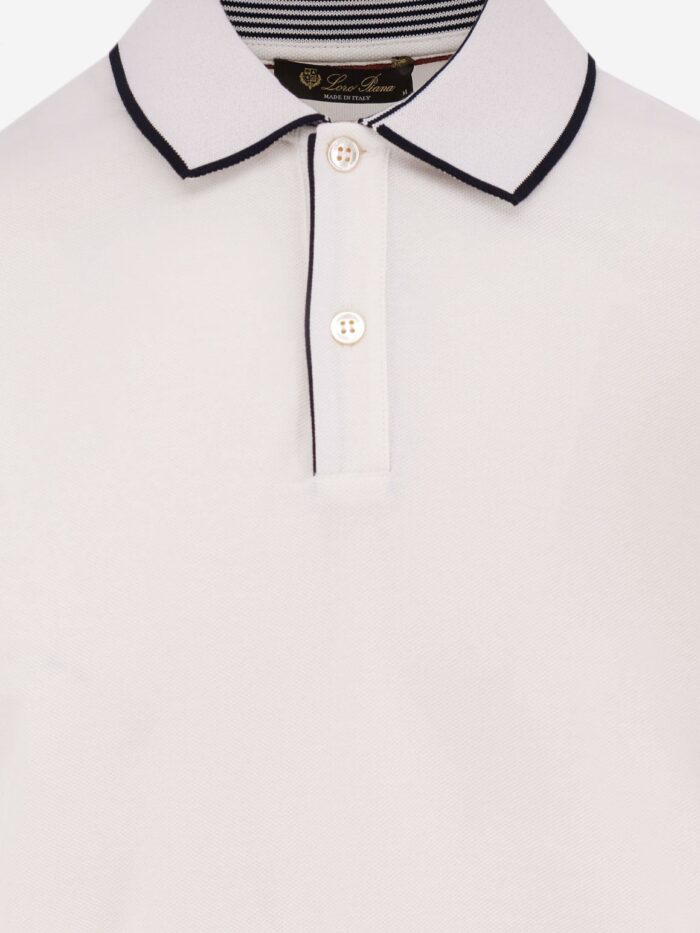 LORO PIANA Brentwood Cotton Polo Shirt