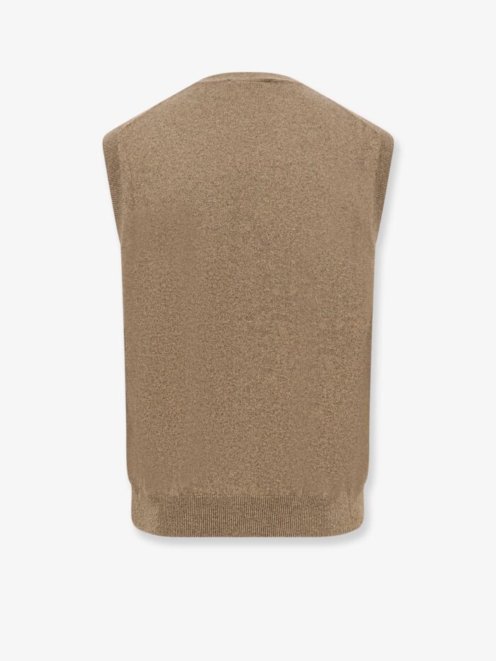 LORO PIANA Cashmere Sleeveless Cardigan