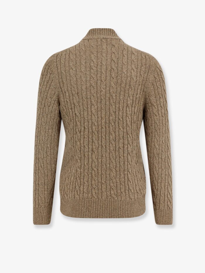 LORO PIANA Cashmere Sweater With Rib Knit