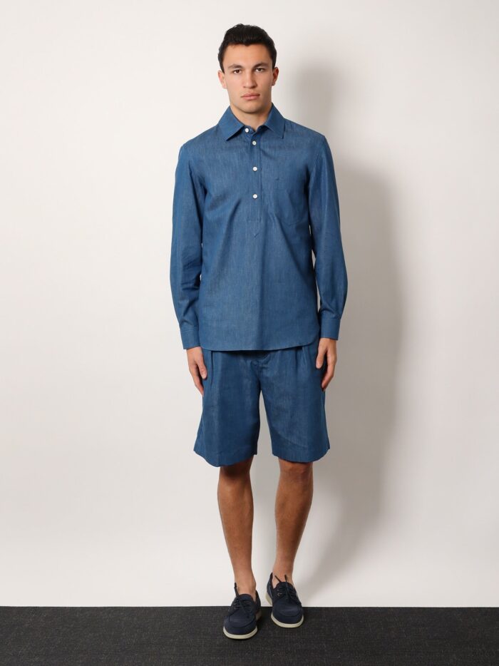 LORO PIANA Evie Cotton Blend Shirt