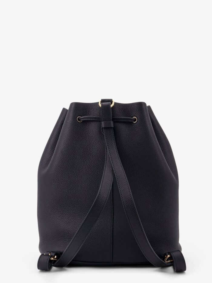 LORO PIANA Extra Drawstring L27 Leather Backpack