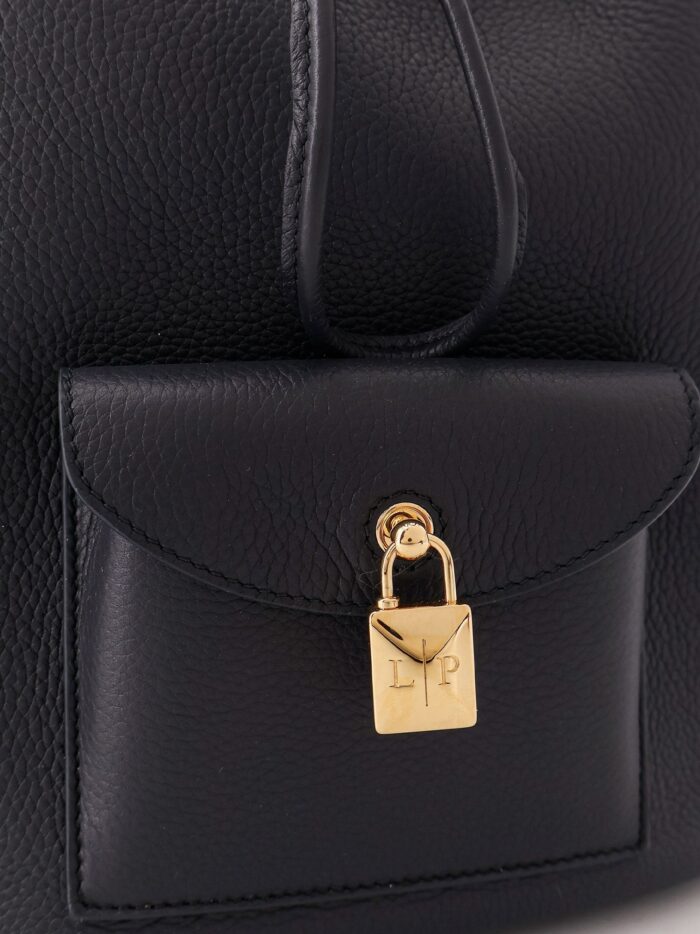 LORO PIANA Extra Drawstring L27 Leather Backpack