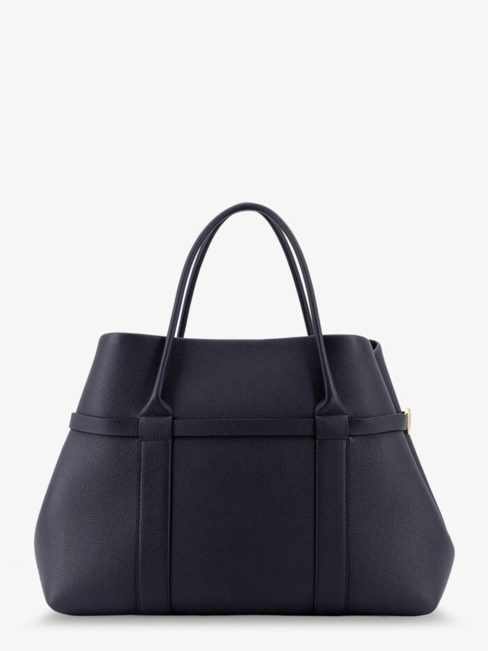 LORO PIANA Ghiera Shopper Large Leather Shopping Bag