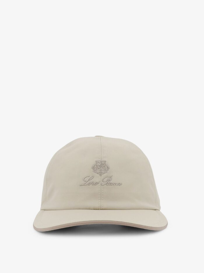 LORO PIANA Hat With Embroidered Logo