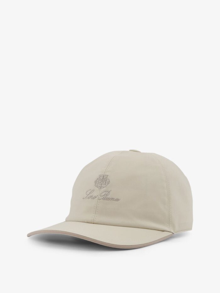 LORO PIANA Hat With Embroidered Logo