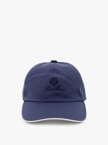 LORO PIANA Hat With Embroidered Logo