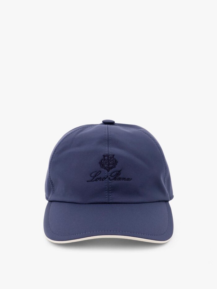 LORO PIANA Hat With Embroidered Logo