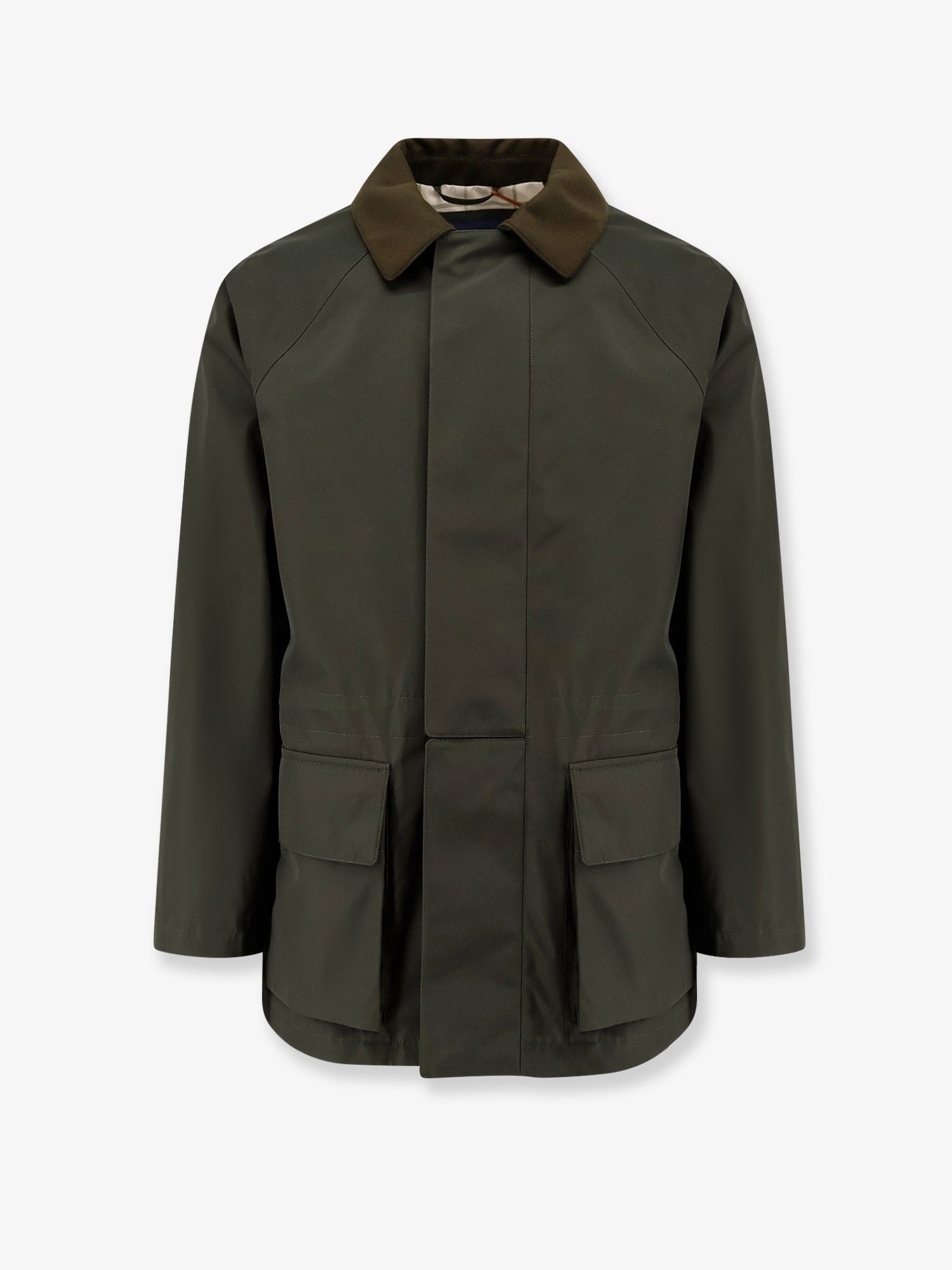 LORO PIANA Horsey Jacket With Iconic Lining