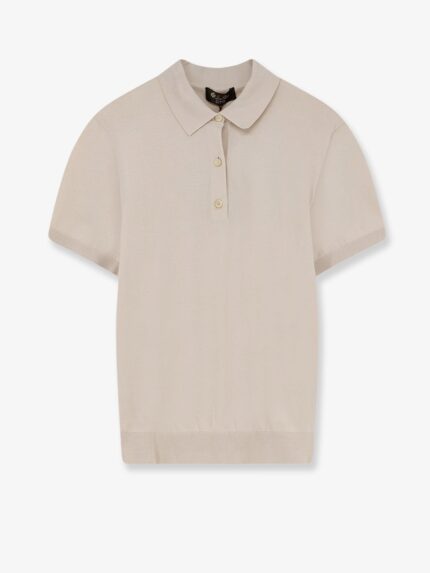 LORO PIANA Ice Wish Cotton Polo Shirt