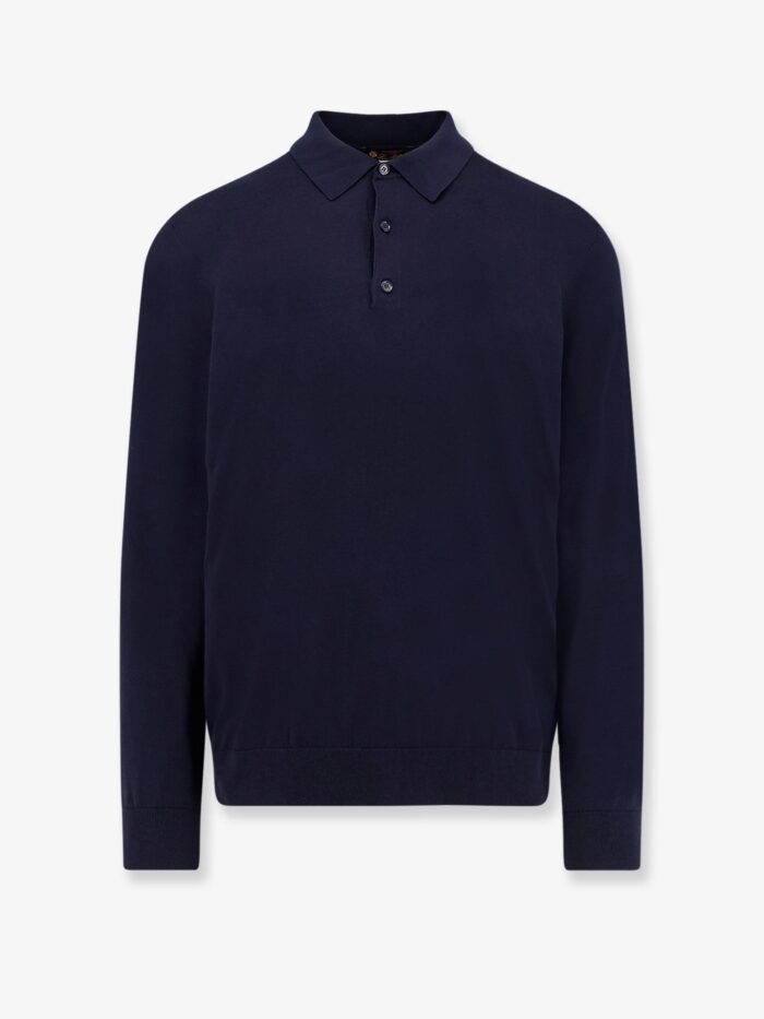 LORO PIANA Ice Wish Cotton Polo Shirt