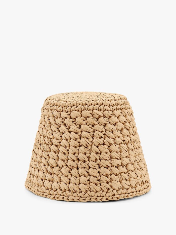 LORO PIANA Jasmine Rafia Cloche Hat