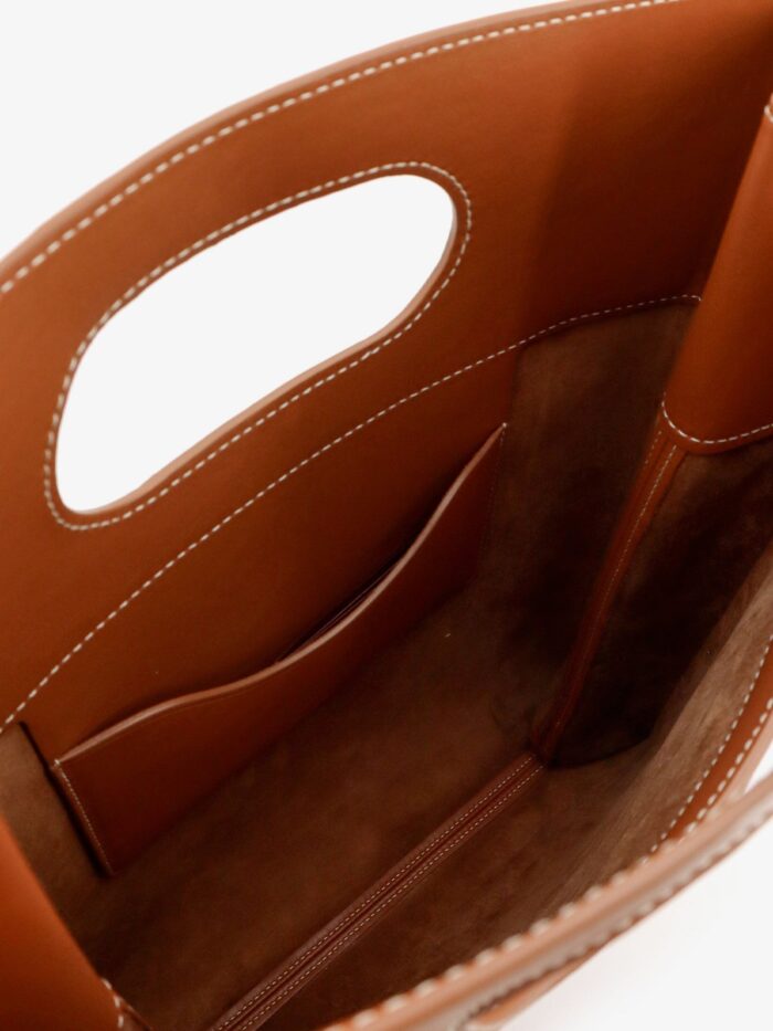LORO PIANA Just Bag Leather Handbag