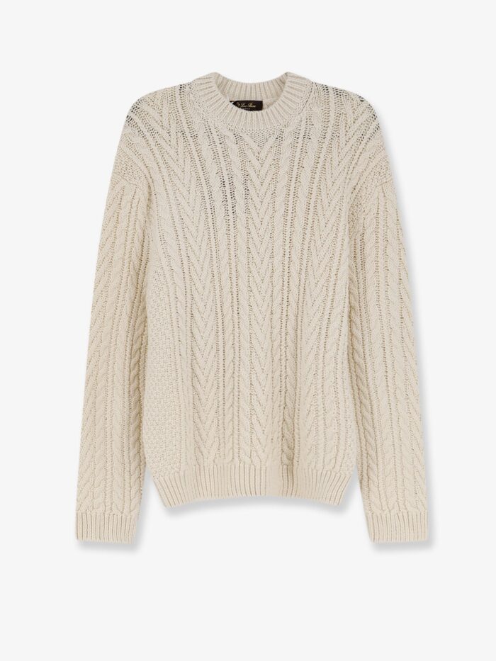 LORO PIANA Schooner Sweater In Cashmere And Abaca Blend