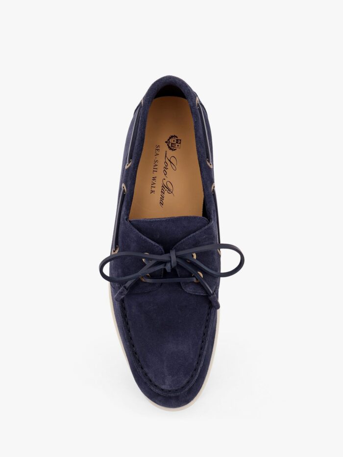 LORO PIANA Sea-Sail Walk Suede Loafers