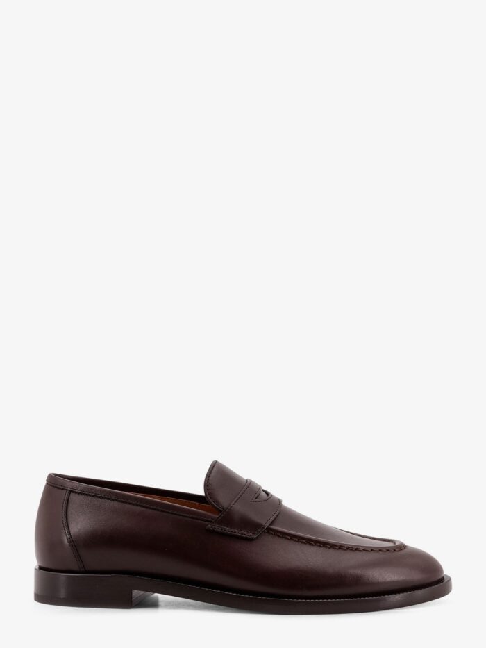LORO PIANA Sergio Walk Leather Loafers